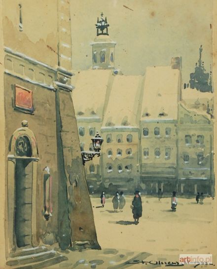 OLSZEWSKI Stanisław | Stare Miasto w Warszawie, 1933