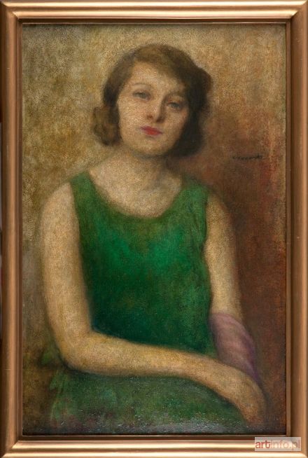 KARPIŃSKI Alfons | PORTRET PANNY E., 1928 - 29 R.