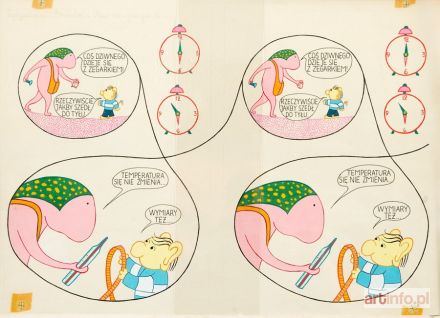 DŁUŻNIEWSKA Grażyna | Trzynaste piórko Eufemii, ilustracja nr 42, 1977 r.