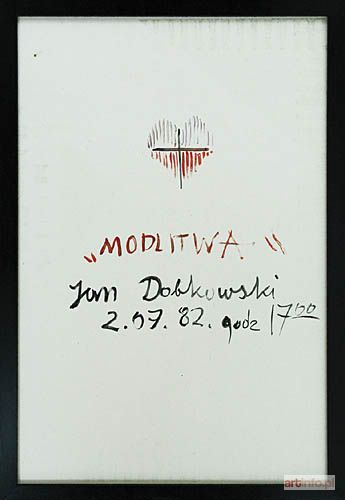 DOBKOWSKI Jan | Modlitwa, 1982