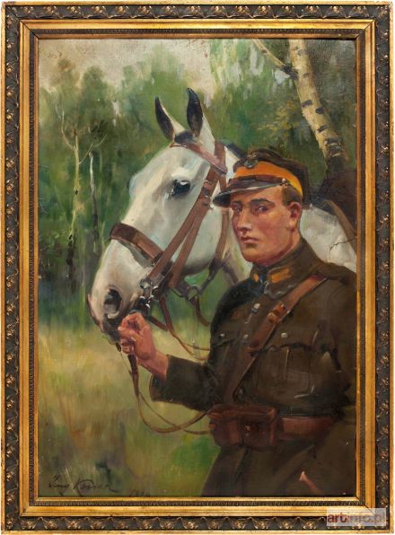 KOSSAK Jerzy | Ułan z koniem