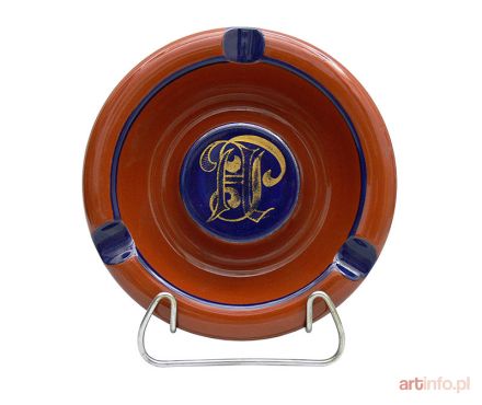 Popielniczka, Królewska Manufaktura Majoliki w Kadynach, l. 1937–1944