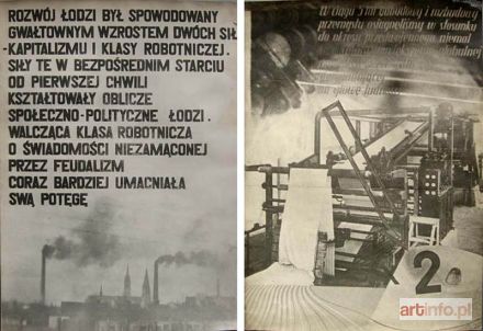 STRZEMIŃSKI Władysław | 2 Fotokopie plakatów propagandowych z kolekcji Romana Modzelewskiego (l.50.XX w.)