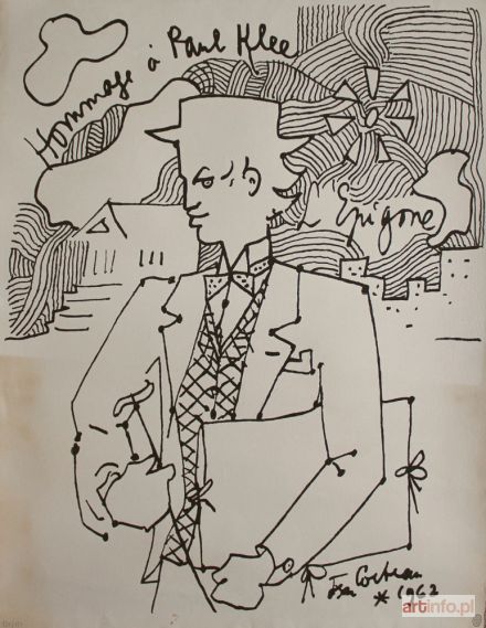 COCTEAU Jean | Hommage á Paul Klee. Epigone (1962)