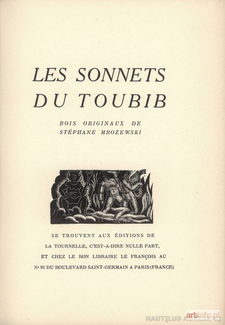 MROŻEWSKI Stefan | Les sonnets du Toubib. Bois originaux de Stephane Mrozewski, 1946