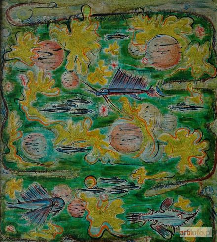 ŻEBROWSKA Zofia | Kompozycja, 1950
