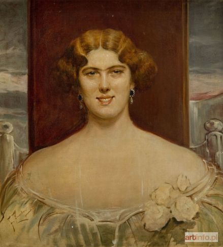 ŻMURKO Franciszek | Portret kobiety, po 1900 r.