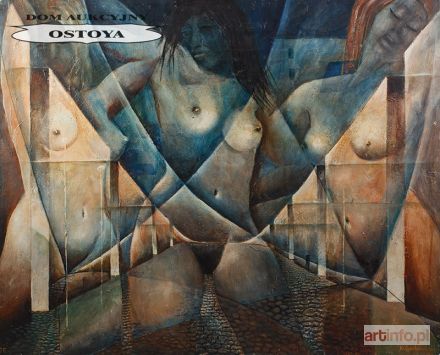 GORBATOWSKI Konstanty | TRZY AKTY NA TLE MIASTA, 1976