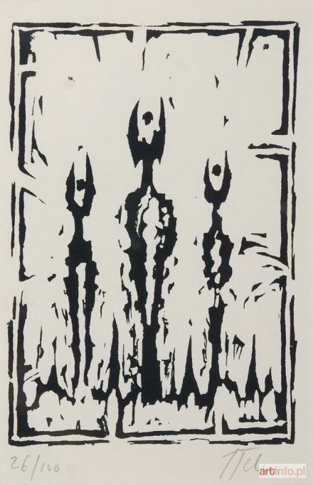 TCHÓRZEWSKI Jerzy | Kompozycja [Rogaci], 1984