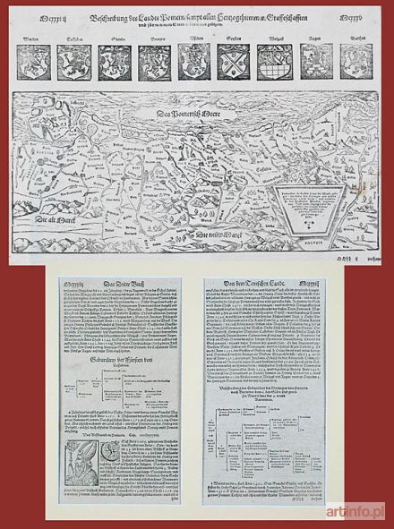 MÜNSTER Sebastian | Mapa Pomorza