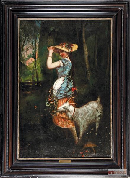 ŚLENDZIŃSKI Wincenty | PIĘKNA PASTERKA (IRONIA), 1898 R.