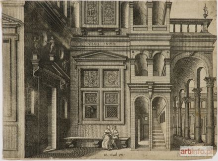 COCK Hieronymus | Studium architektoniczne, 1636 [1560-1562]