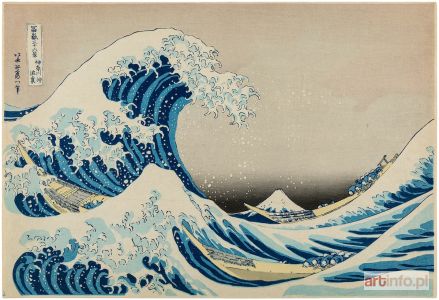 HOKUSAI Katsushika | Wielka fala w Kanagawie, 1831