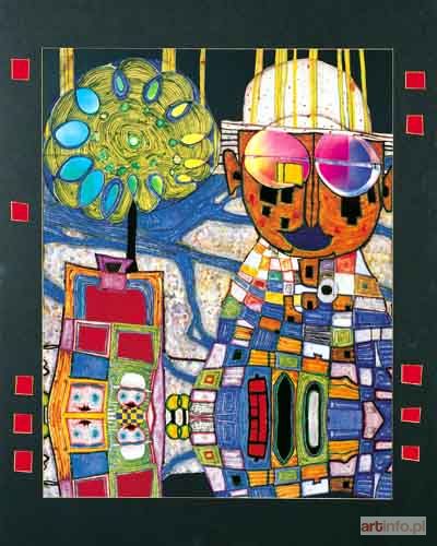 HUNDERTWASSER Friedensreich | Chińczyk z Tropików