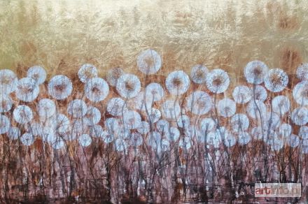 ŚWIGULSKA Mariola | W złocistym słońcu, z cyklu Zauroczona dmuchawcami, 2019r.