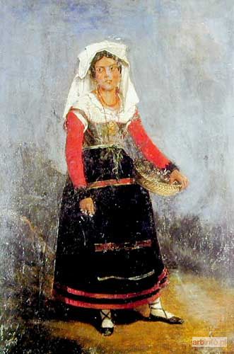 SUCHODOLSKI January | RZYMSKA KWIACIARKA, 1835 r.