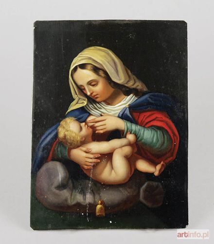 Malarz nieokreślony, XIX w. | Madonna karmiąca -