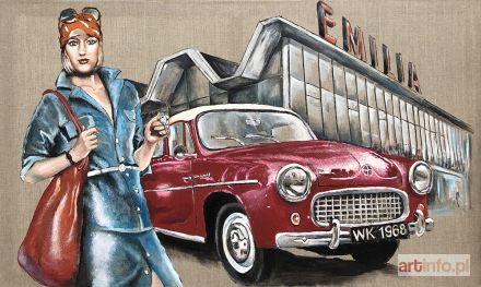 KRĘŻLEWICZ Włodzimierz | Syrena i Emilia, 2017