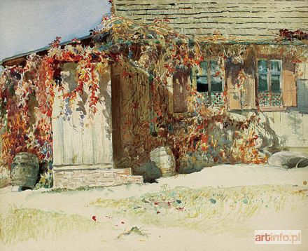 KĘDZIERSKI Apoloniusz | Dzikie wino, ok. 1907