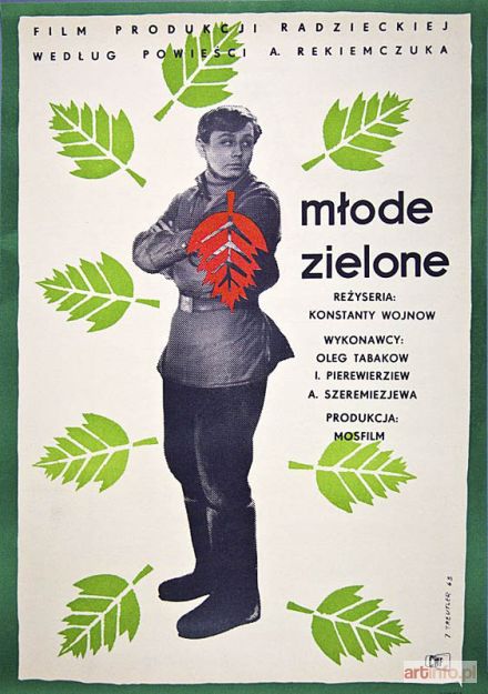 TREUTLER Jerzy | PLAKAT, MŁODE ZIELONE, 1963