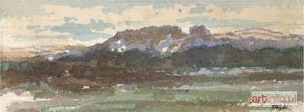 RYBKOWSKI Tadeusz | Pejzaż z Zakopanego, 1906