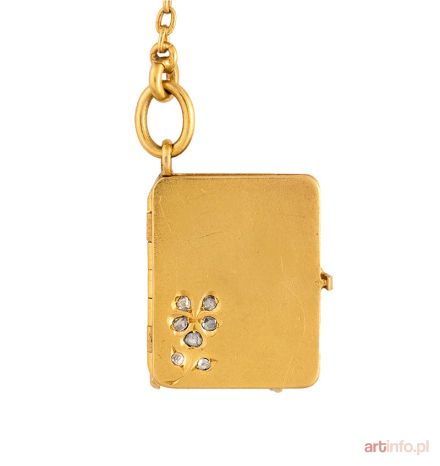 Zawieszka w formie książki, Austro-Węgry, XIX/XX w.