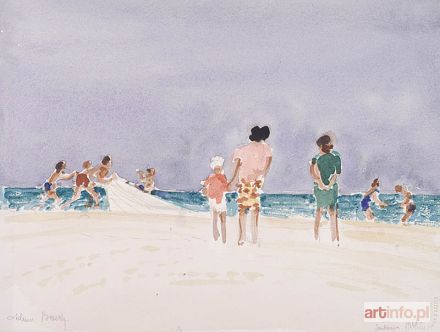 BUNSCH Adam | PLAŻA W JASTARNI, 1966