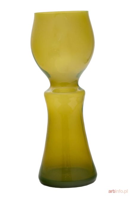 Wazon, proj. Stefan Sadowski Huta Szkła „Sudety”, lata 70-te XX w.