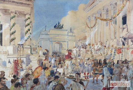 WYGRZYWALSKI Feliks Michał | Forum Romanum, 1913