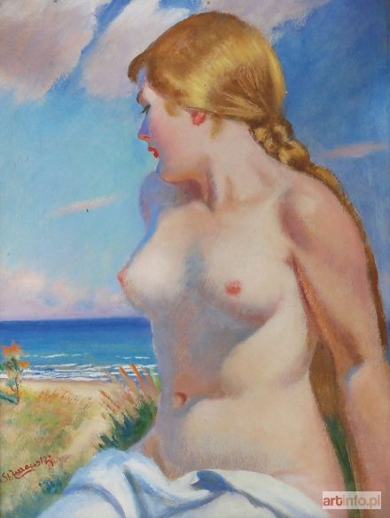 ŻURAWSKI Stanisław | Akt nad morzem