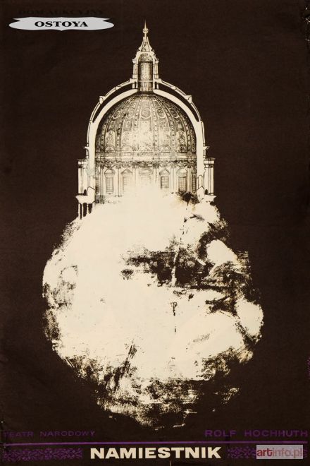 ŚWIERZY Waldemar | Plakat do sztuki Rolfa Hochhutha NAMIESTNIK, 1966