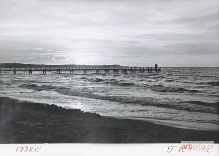 WAŃSKI Tadeusz | Zachód słońca nad morzem, 1938