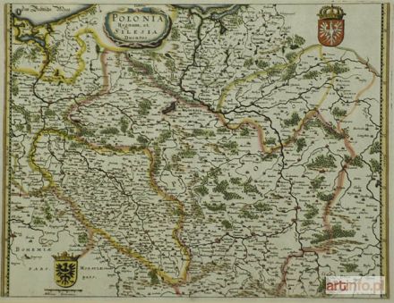 MERIAN Matthäus | Mapa Polski