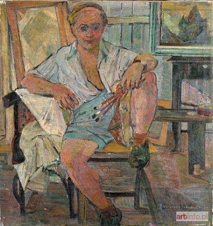 ŁAKOMSKA-MUSZANKA Janina | Artysta w pracowni