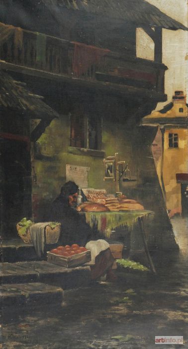 WAWRZENIECKI Marian Michał | Handlarka, 1887