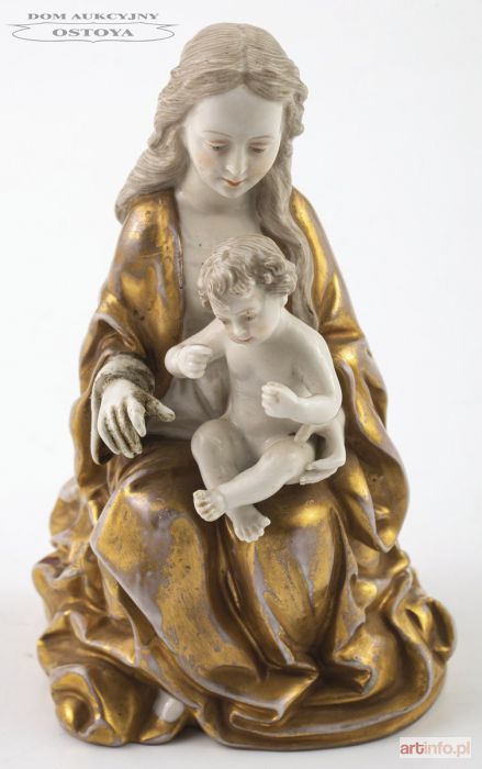 MADONNA Z DZIECIĄTKIEM, Turyngia, Vollkstedt-Rudolstadt, 1915-20