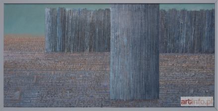 KORTYKA Stanisław Ryszard | Błękitna kolumna II, 2016