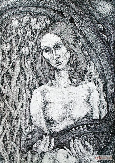 ABLEWSKA-LECH Marzena | Portret z perłami, 2010