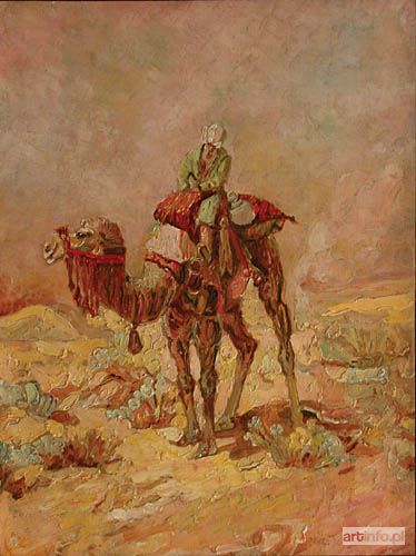 TERLIKOWSKI Włodzimierz | Z podróży do Maroka - Arab na wielbłądzie, 1932