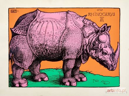 GET-STANKIEWICZ Eugeniusz | Nosorożec Durera (Rhinocerus),1974