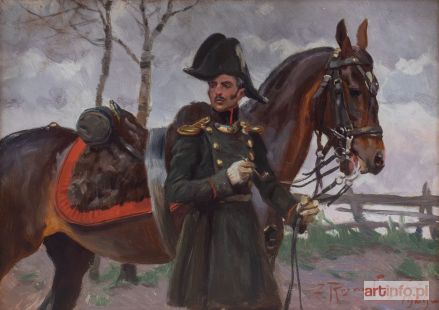 ROZWADOWSKI Zygmunt | OFICER ARTYLERII KONNEJ KSIĘSTWA WARSZAWSKIEGO, 1909