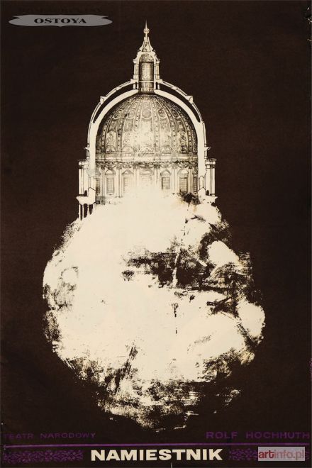 ŚWIERZY Waldemar | Plakat, Rolf Hochhuth, NAMIESTNIK, 1966
