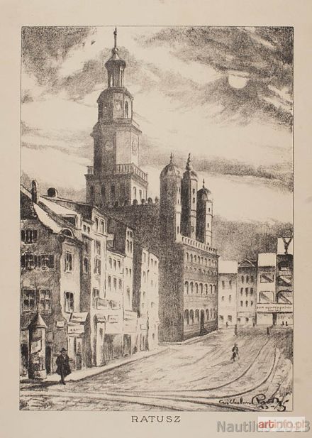 RUDY Wilhelm Ludwik | Poznań. Ratusz, 1923