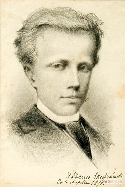 SZAFRAŃSKI Tadeusz | PORTRET MĘŻCZYZNY, 1871