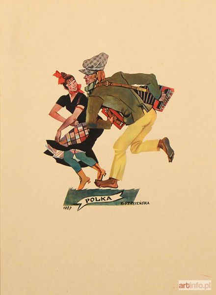 STRYJEŃSKA Zofia | Polka, 1929 r.