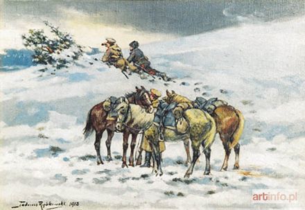 RYBKOWSKI Tadeusz | Patrol rosyjski, 1918