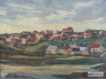 BEDNARSKI Wincenty | PEJZAŻ PODMIEJSKI, 1935