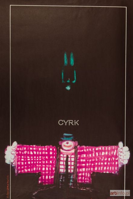 ŻOŁNIERKIEWICZ Tomasz | Plakat CYRK (klaun), 1970