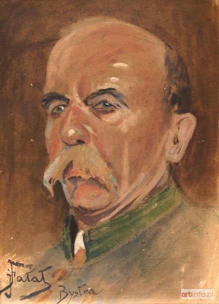 FAŁAT Julian | Portret leśniczego Ferdynanda Grzyba, 1923 r.