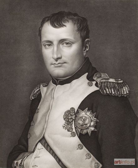 AUTOR nieznany (XIX w.) | Portret Napoleona Bonaparte, lata 30. XIX w.